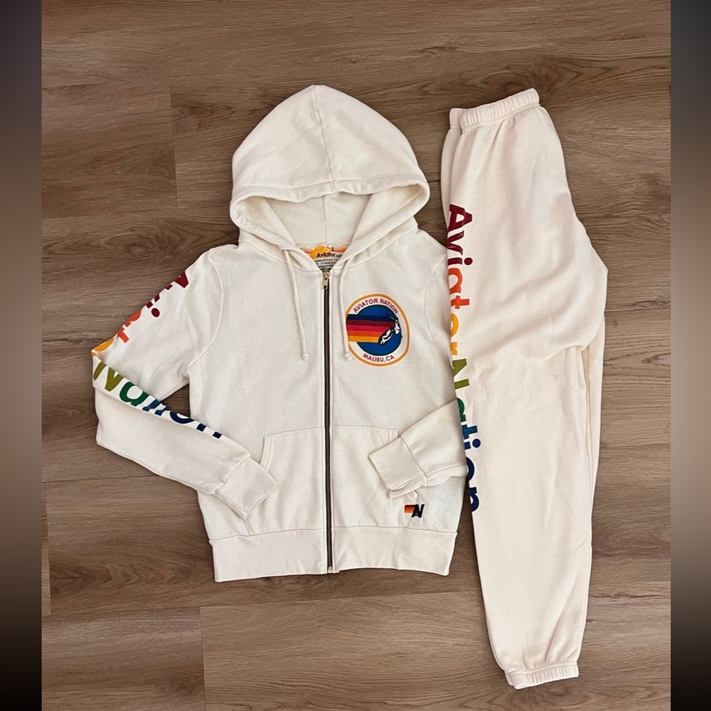 aviator nation vintage white